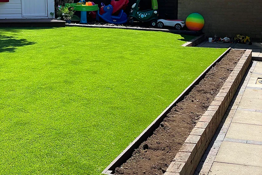 What is artificial grass made of